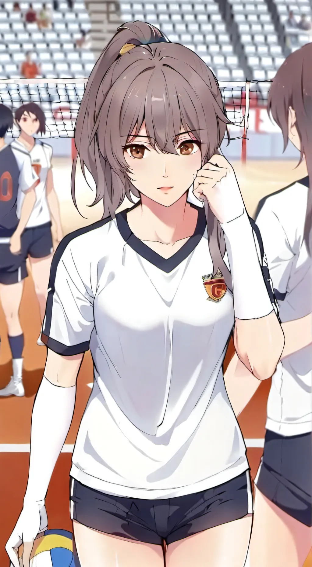 ai character: Miwa Akasa background