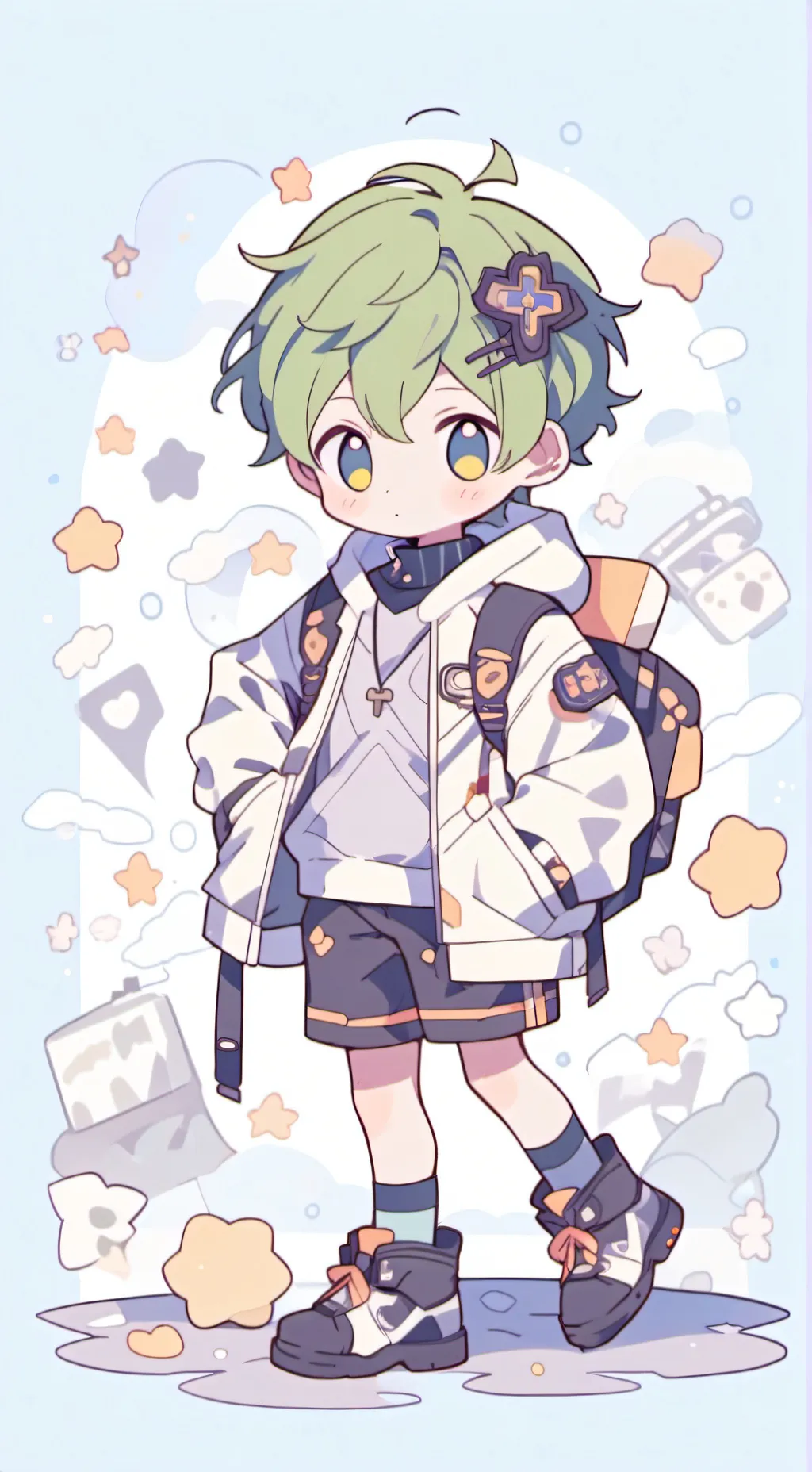 ai character: menebaknama kalian background