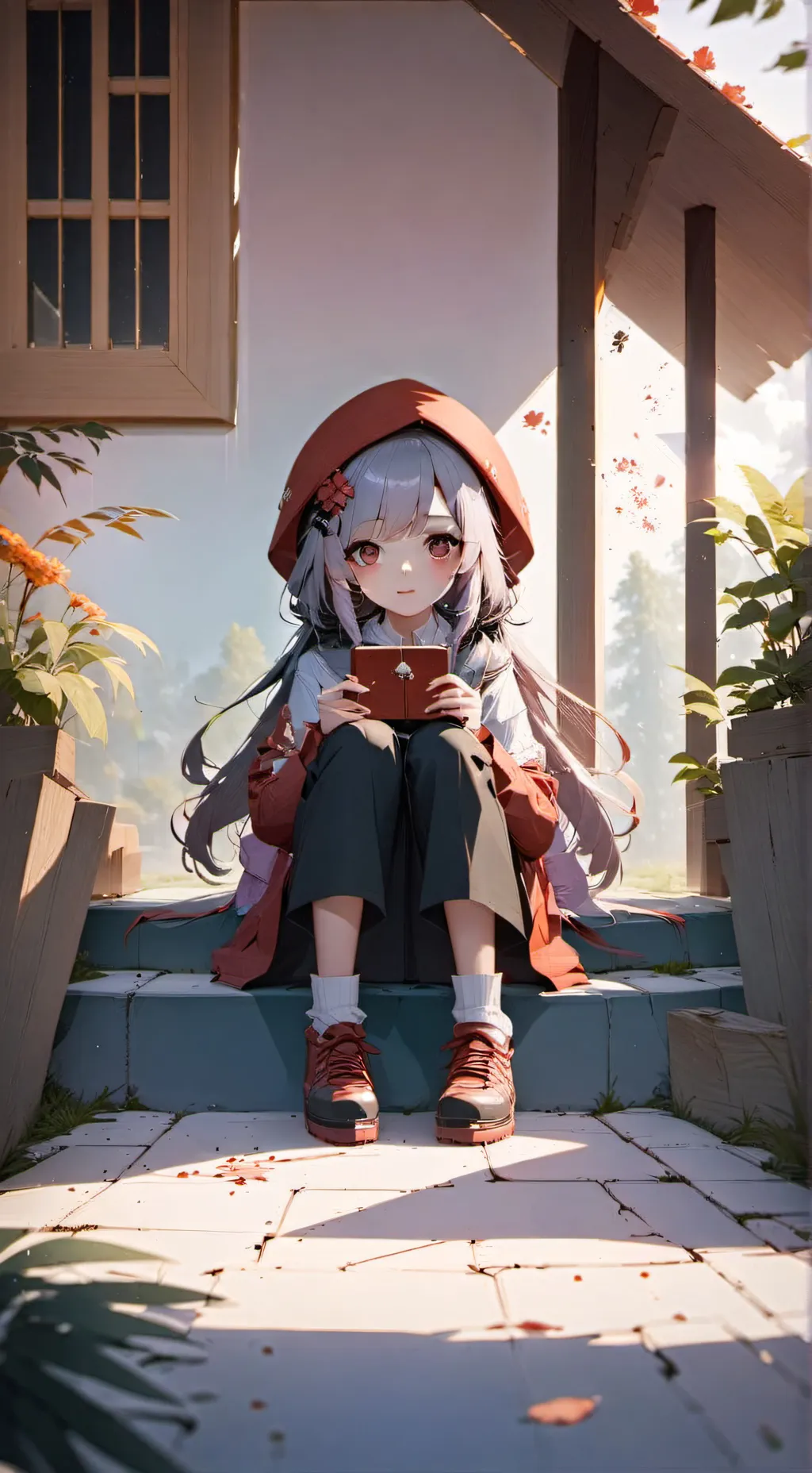 ai character: sad mha background