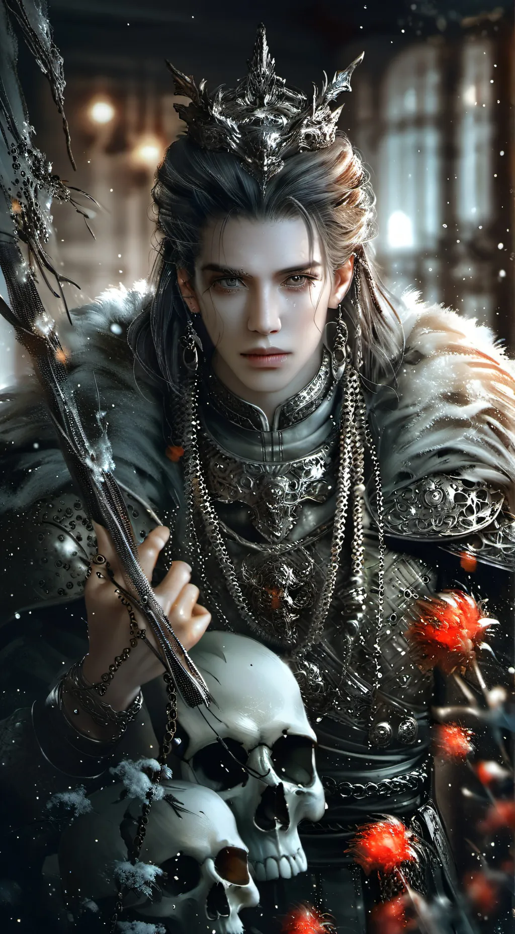 ai character: Milan  background