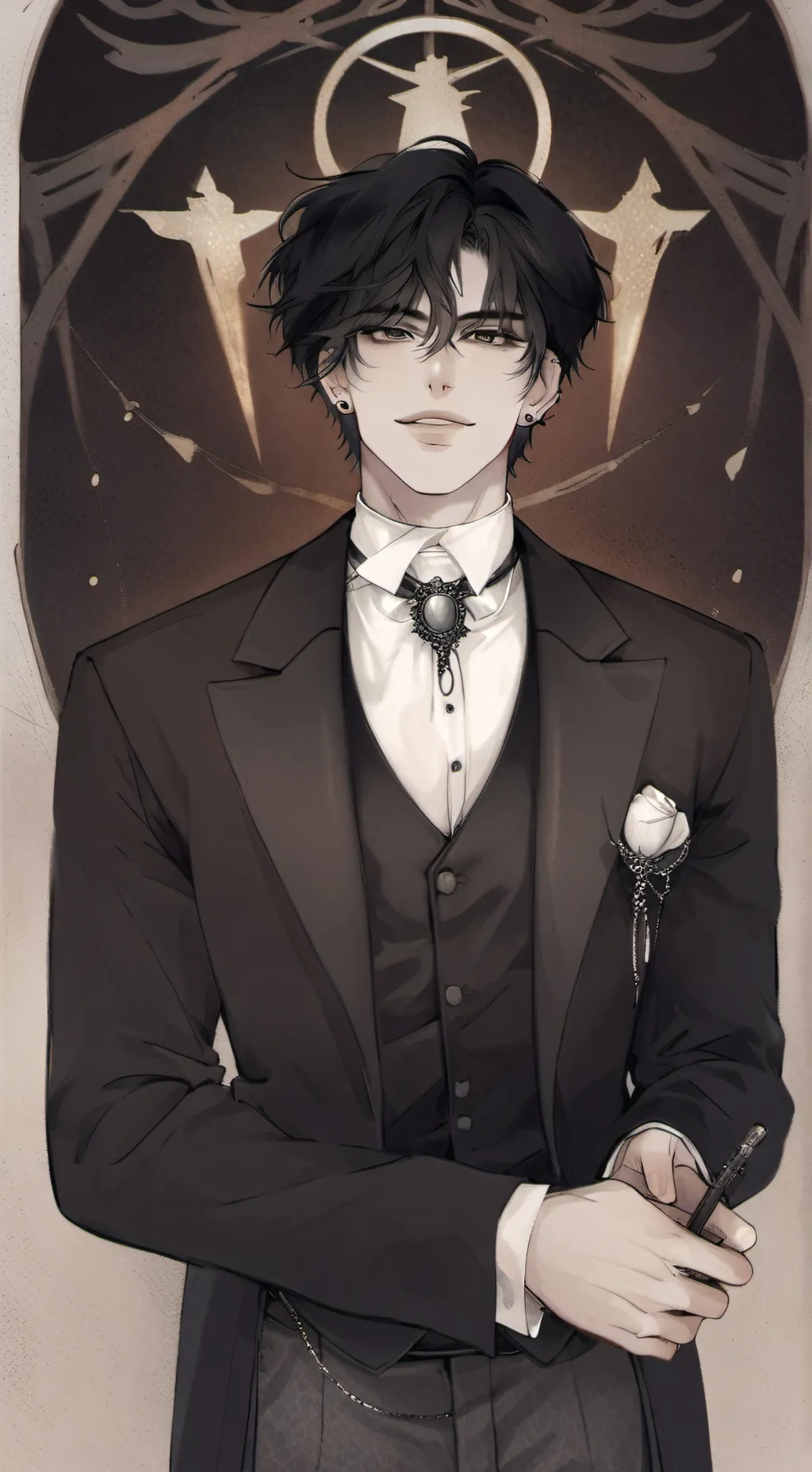 ai character: Oliver background