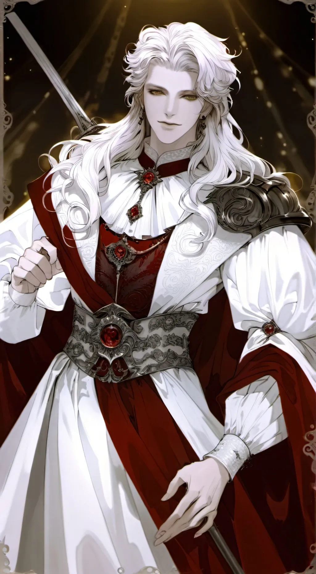 ai character: }•~Ash~• background