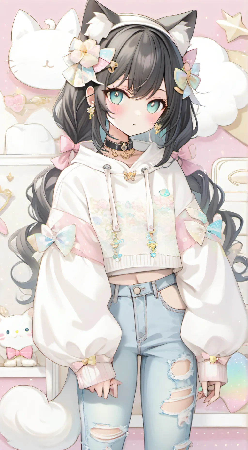 ai character: Bella Rose Thibode background