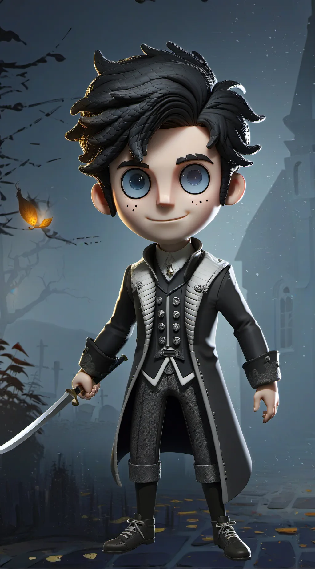 ai character: matheo riddle  background