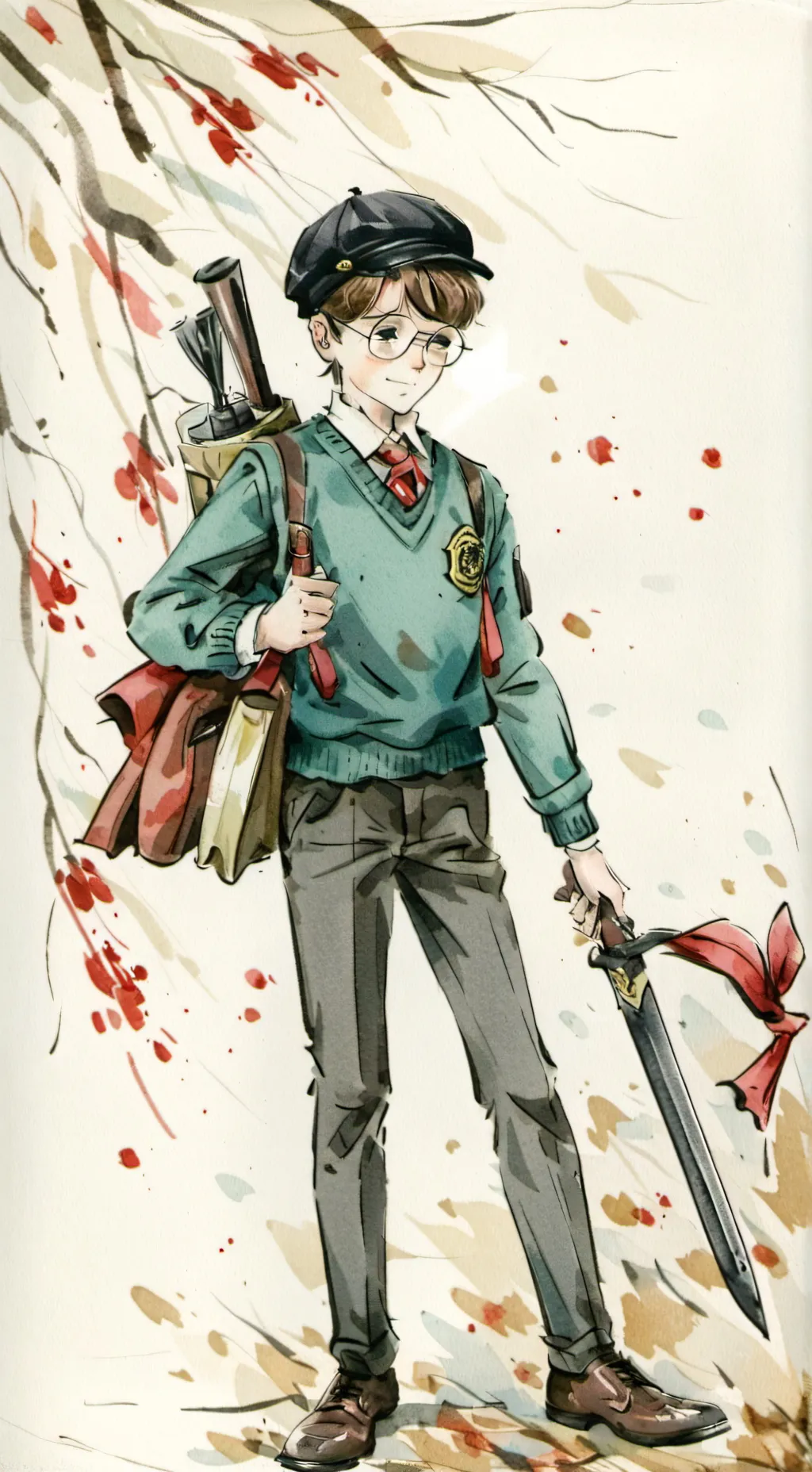 ai character: harry background