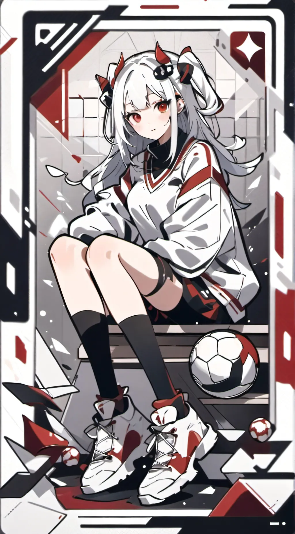 ai character: milleret background