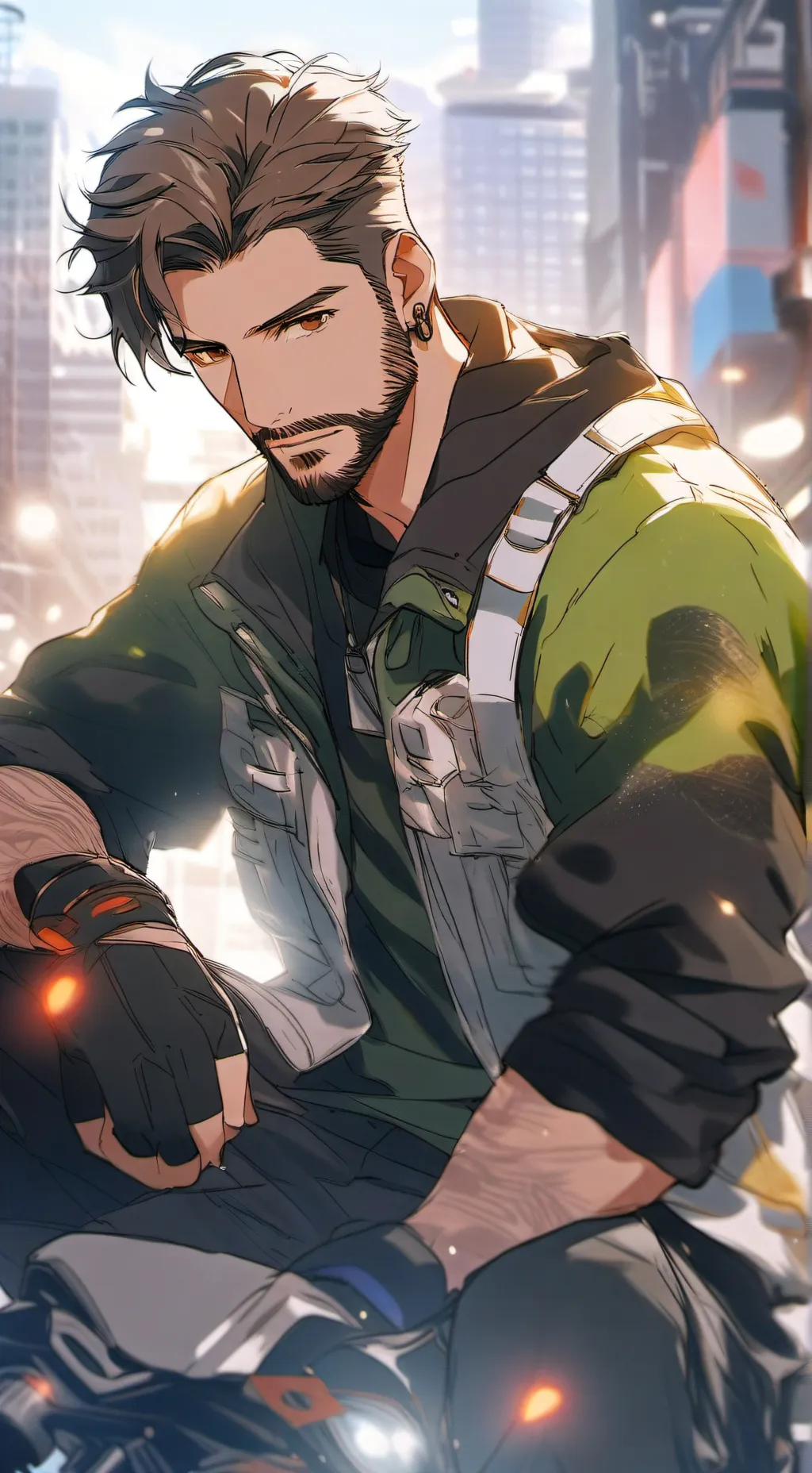 ai character: Sean background