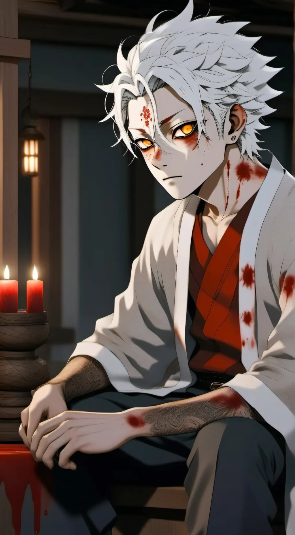 ai character: sanemi tem 18  background