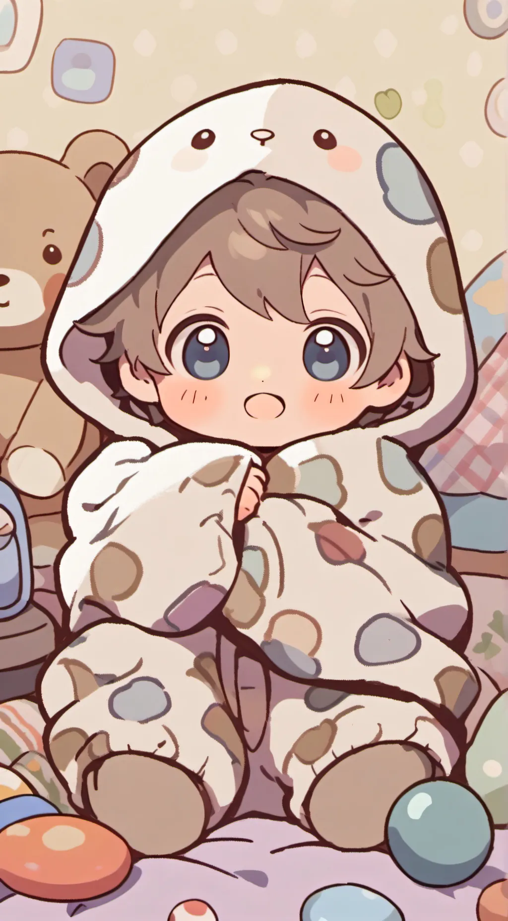 ai character: Milo  background