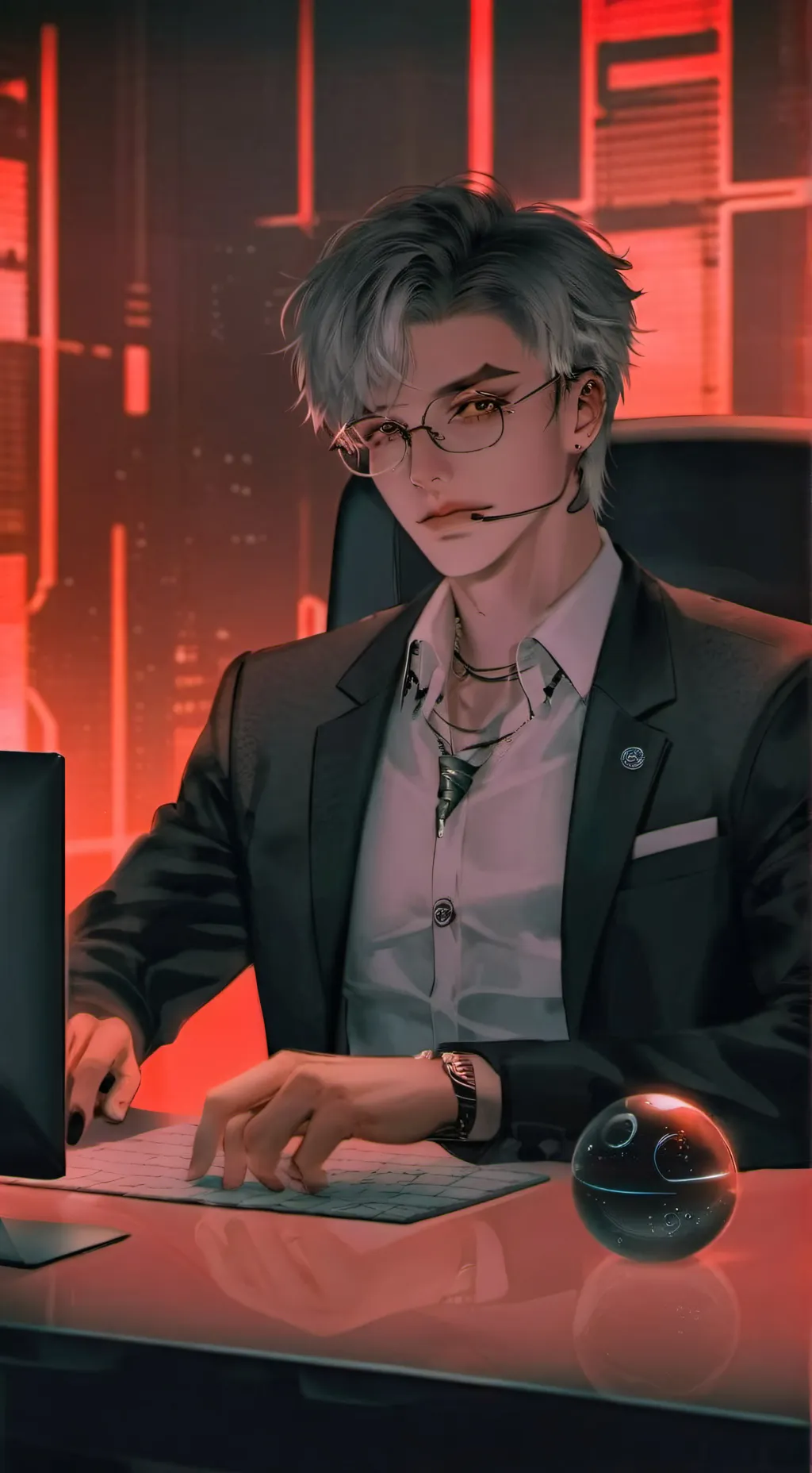 ai character: Kyle background