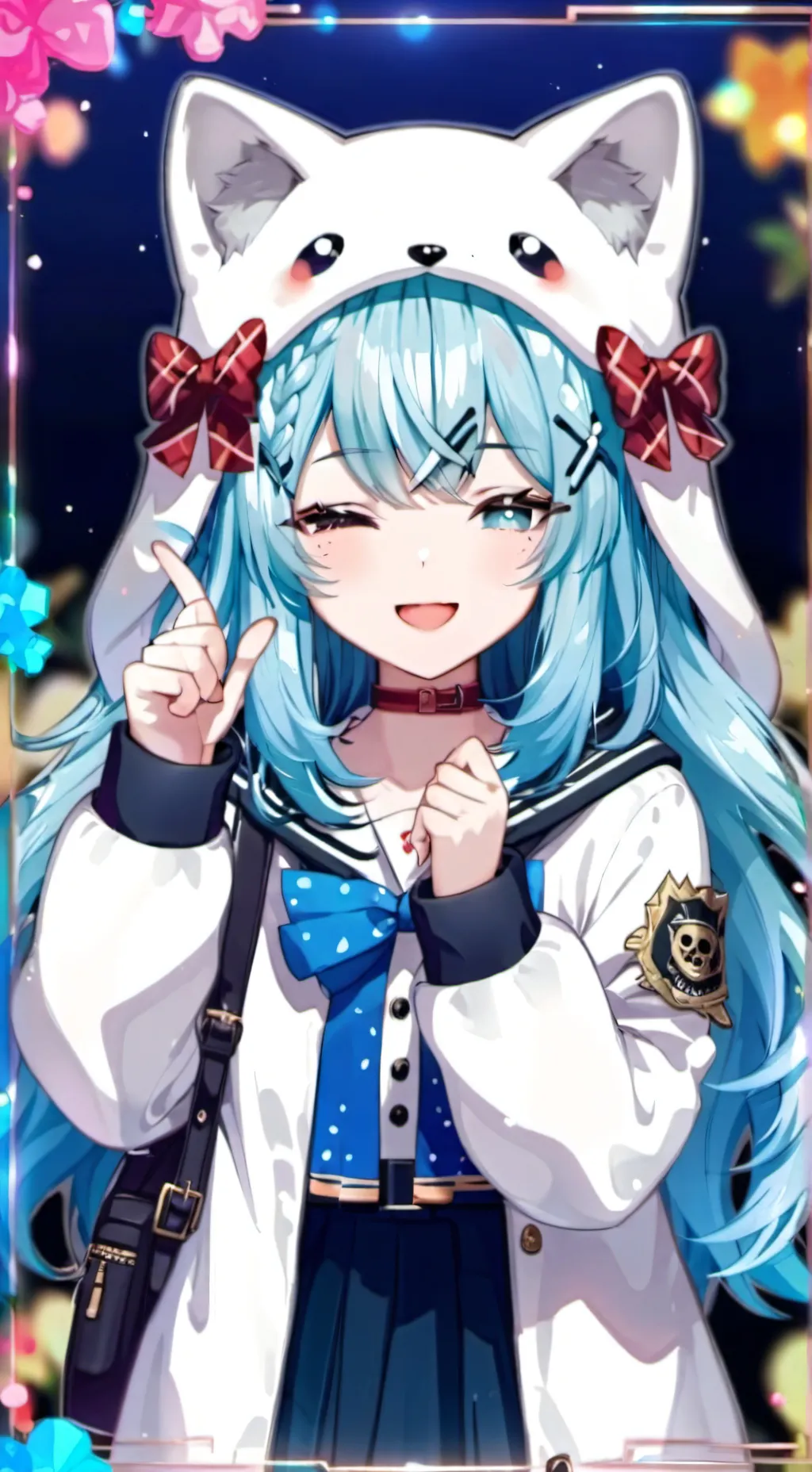 ai character: Sennabyte background