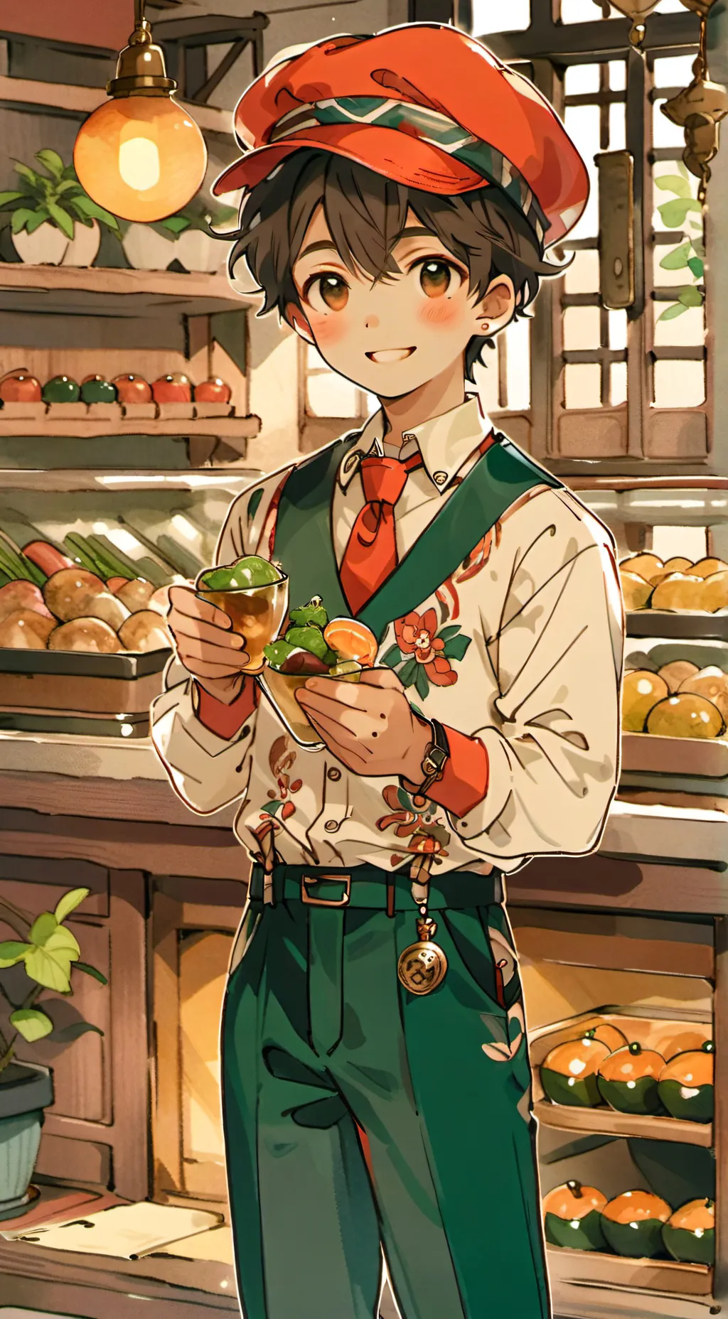 ai character: noah background
