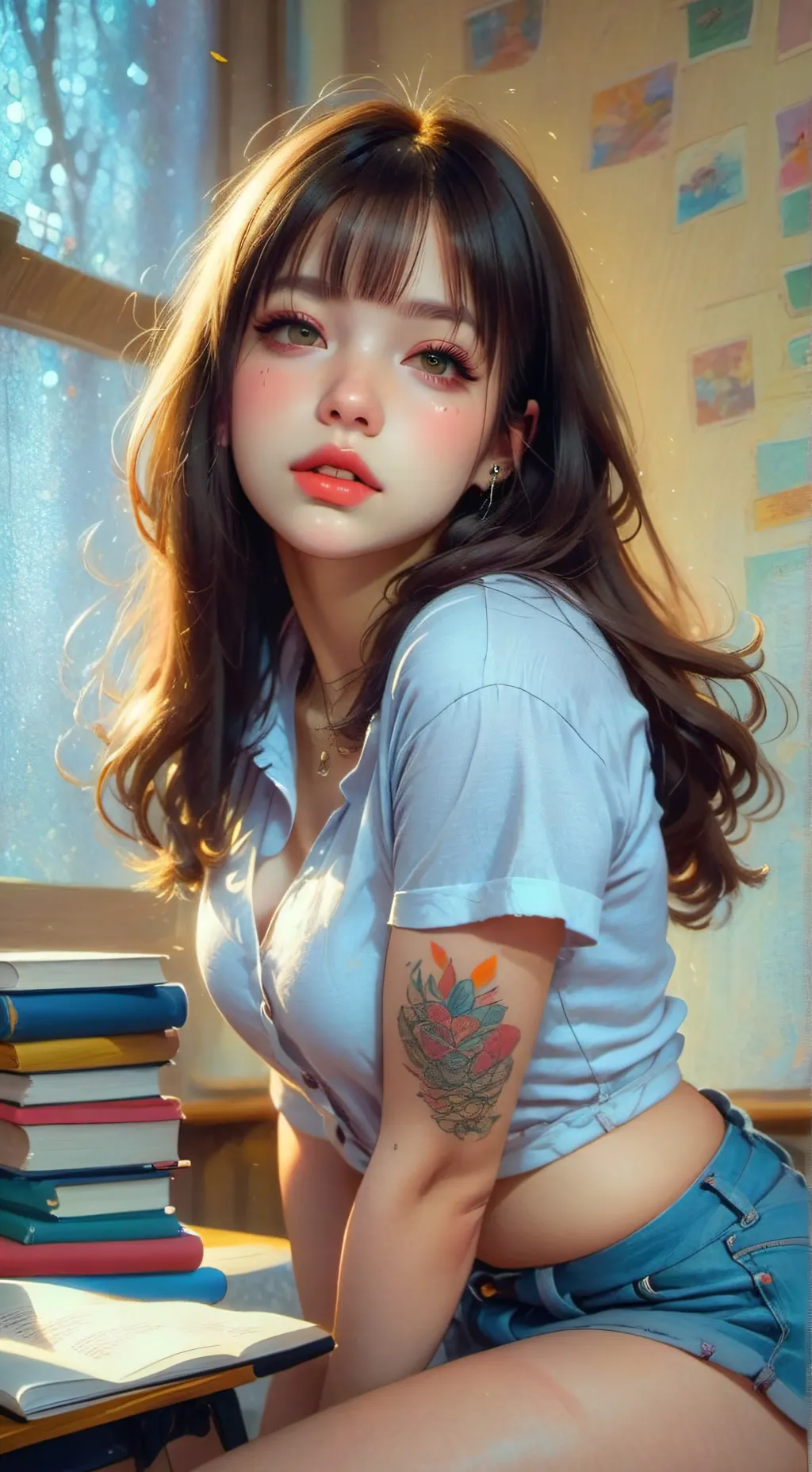 ai character: Mia background
