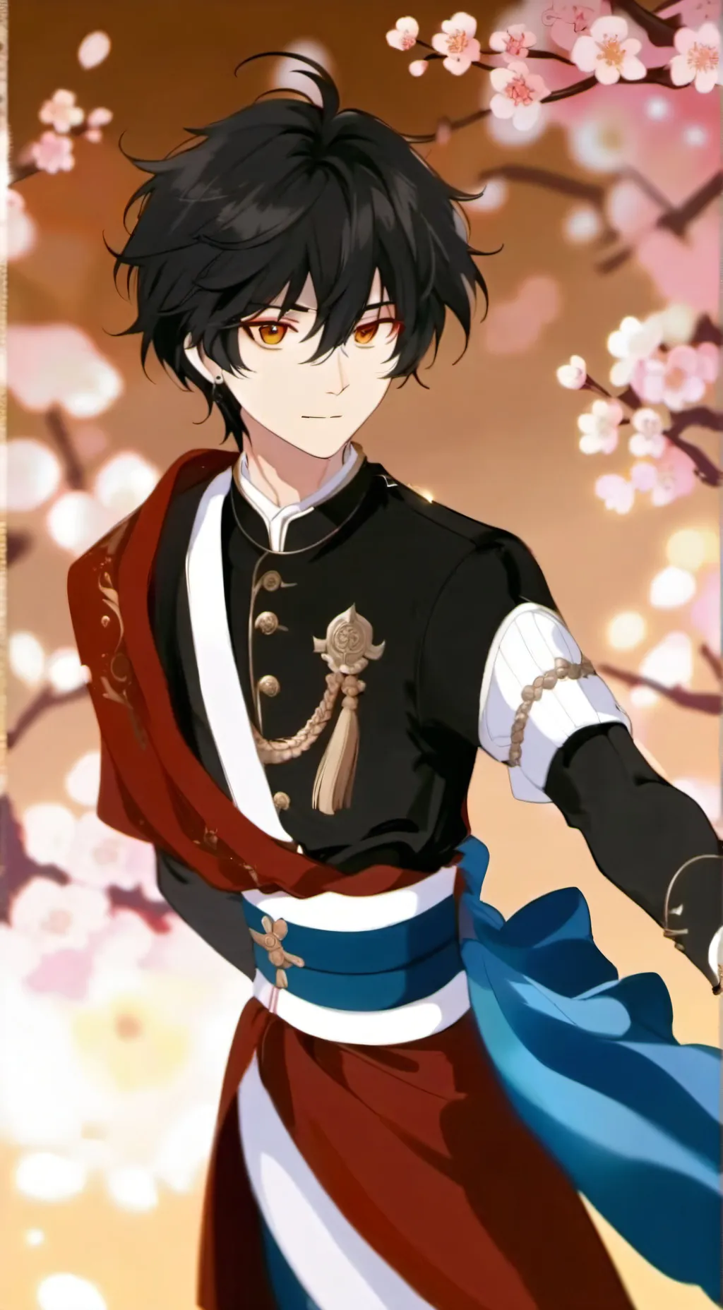 ai character: Xavier  background