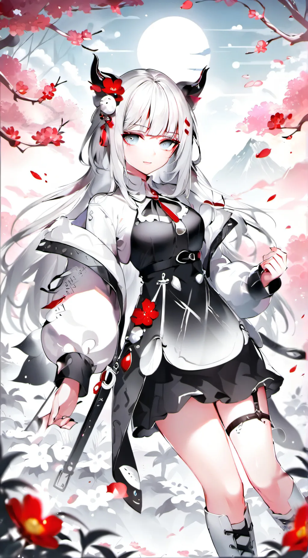 ai character: Luna background