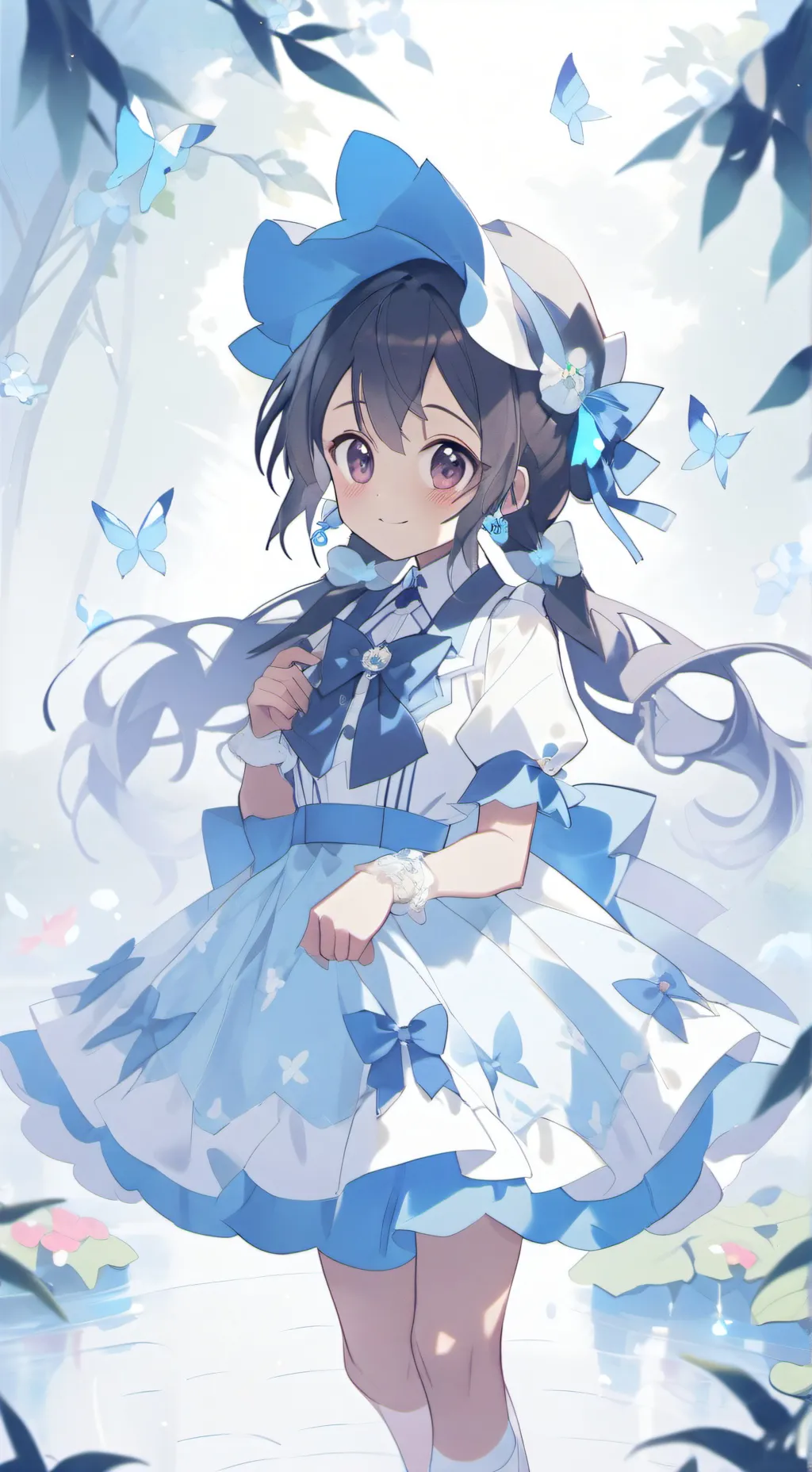 ai character: Azzurra  background