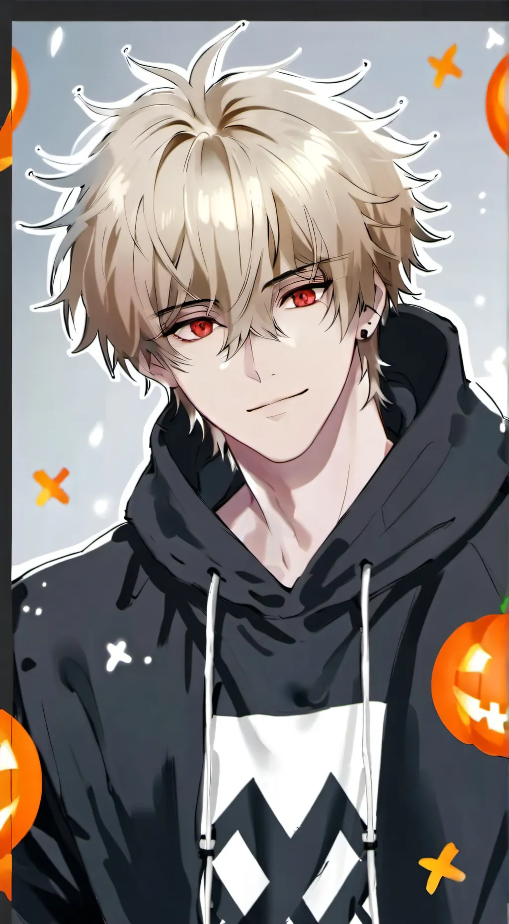 ai character: Bakugo  background