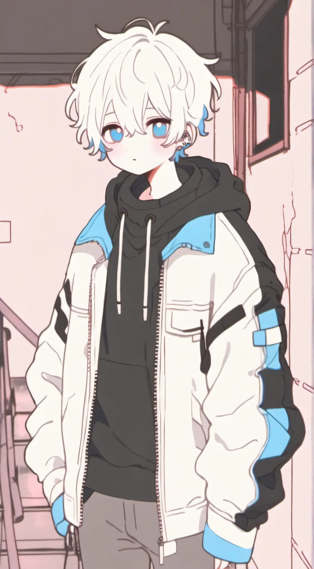 ai character: Sky background