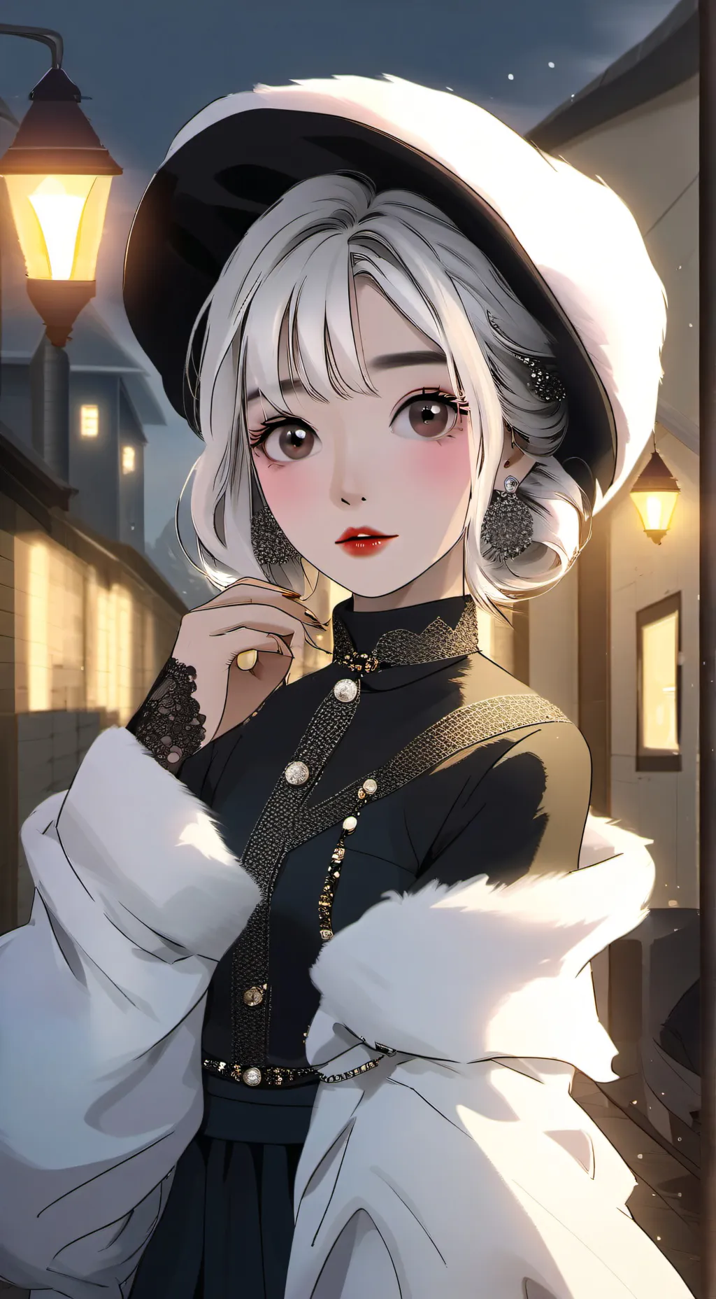 ai character: M. Lianer  background