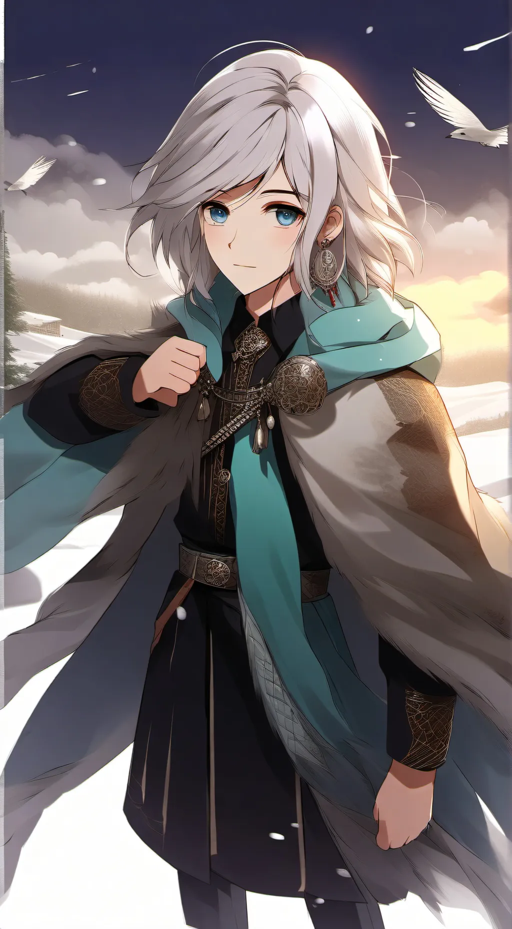 ai character: gojo background