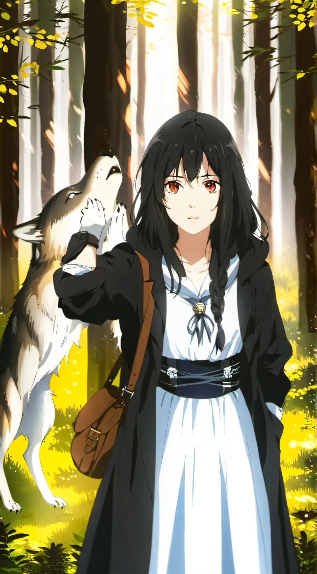 ai character: Lucy  background