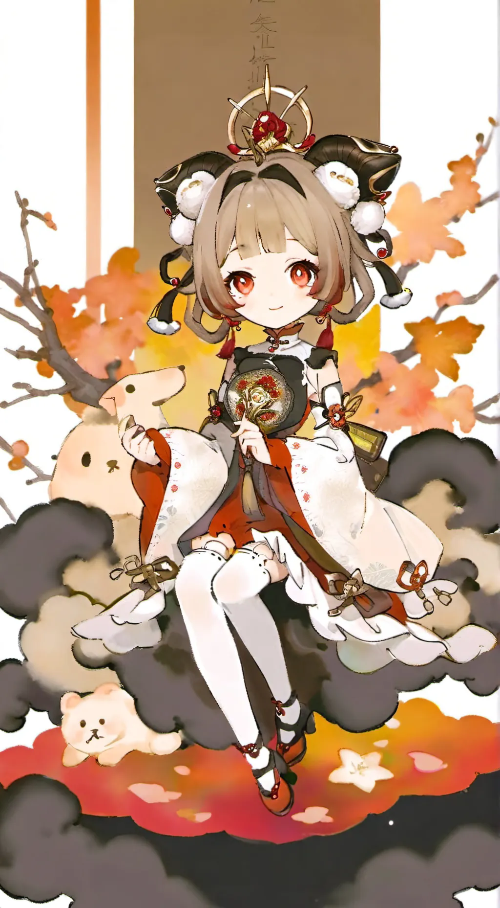 ai character: 🏵️~yao-yao~🏵️ background
