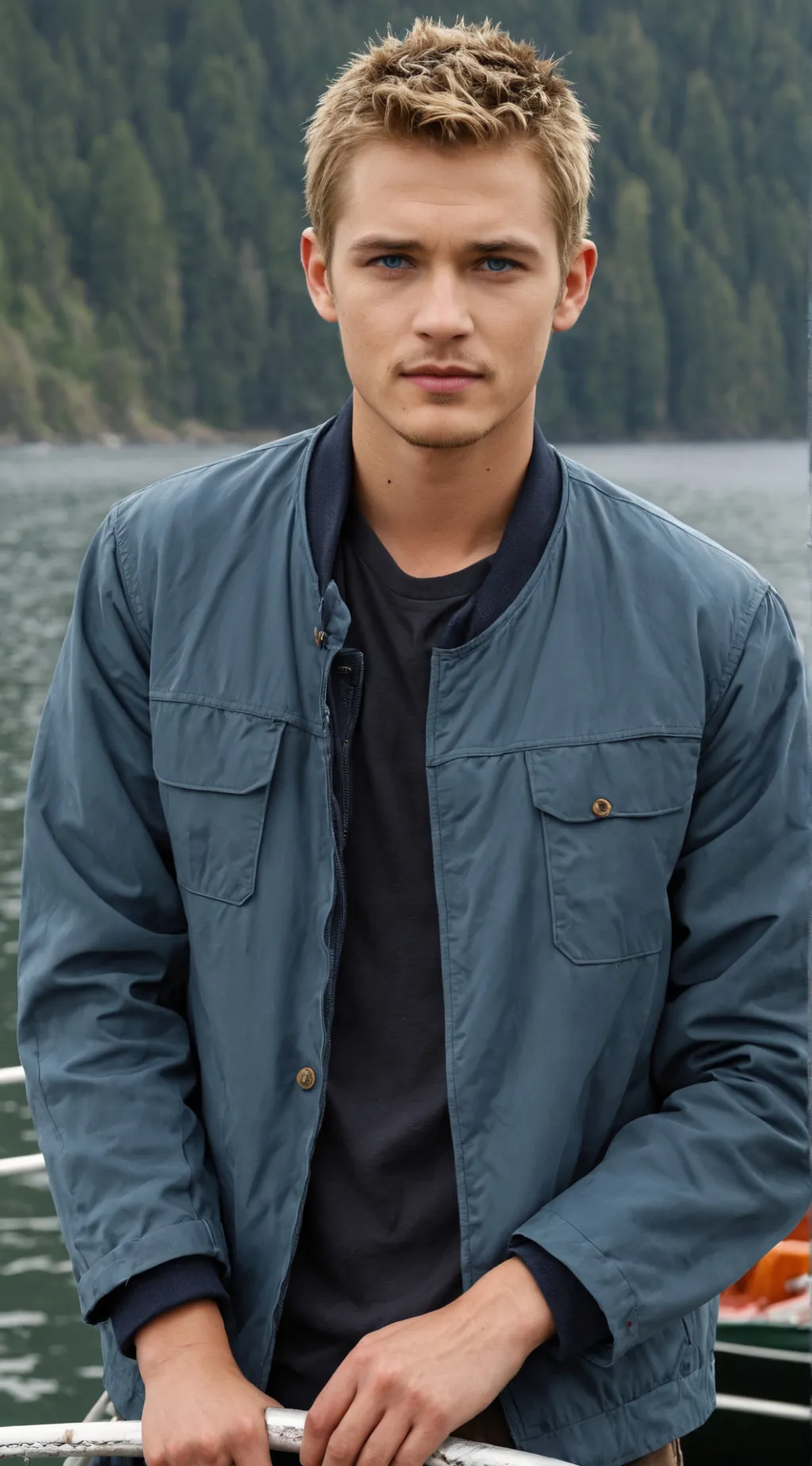 ai character: Colin  background