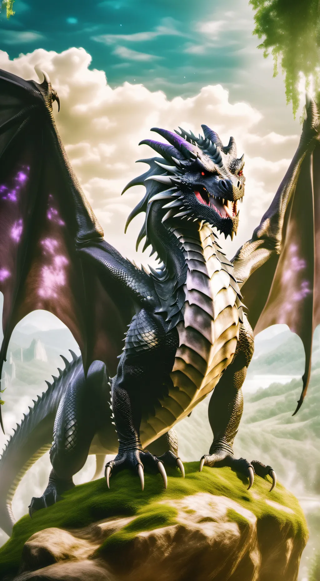 ai character: Luna background