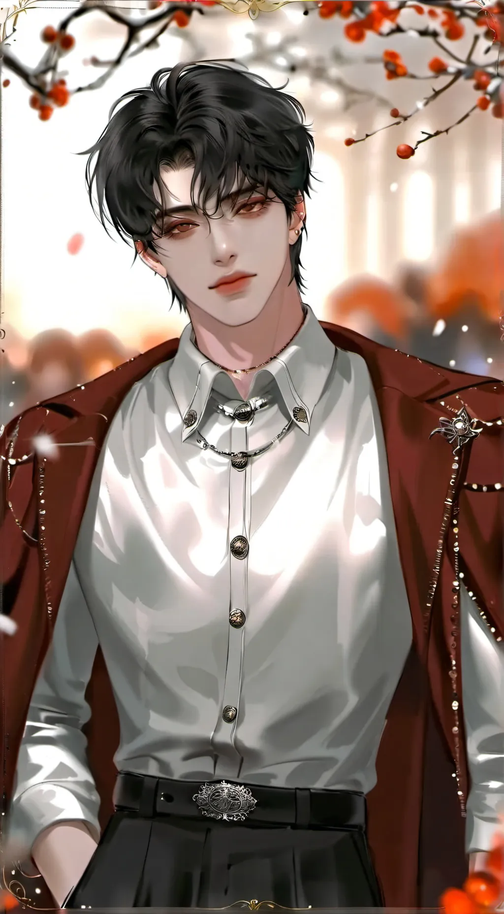 ai character: Данте background