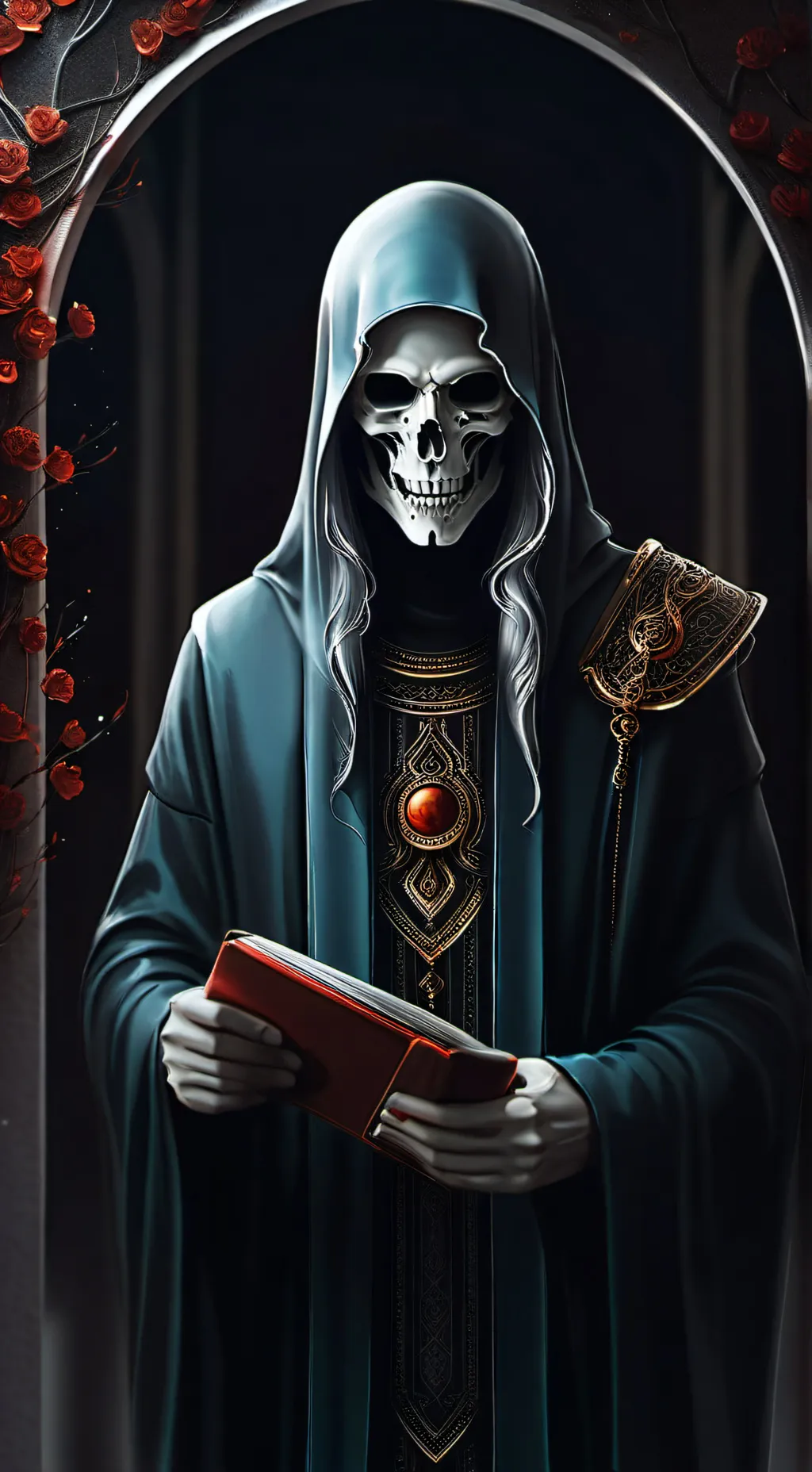 ai character: the reaper background