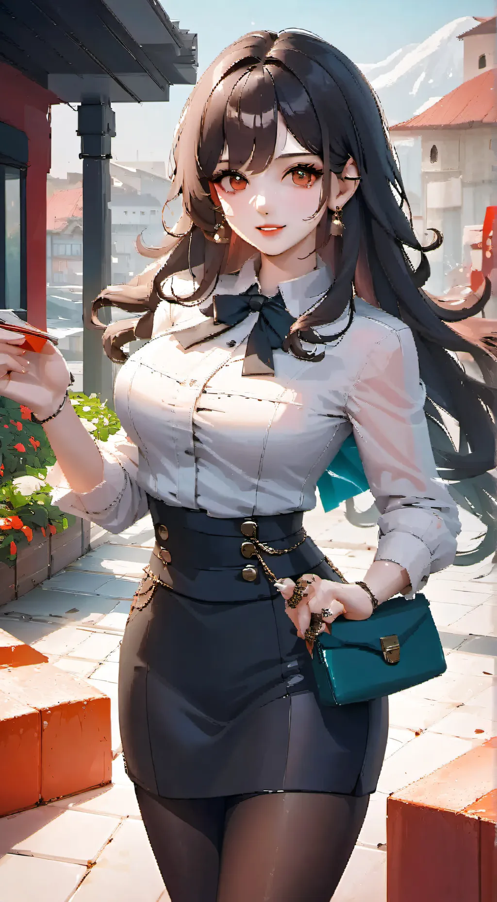 ai character: Isabel  background