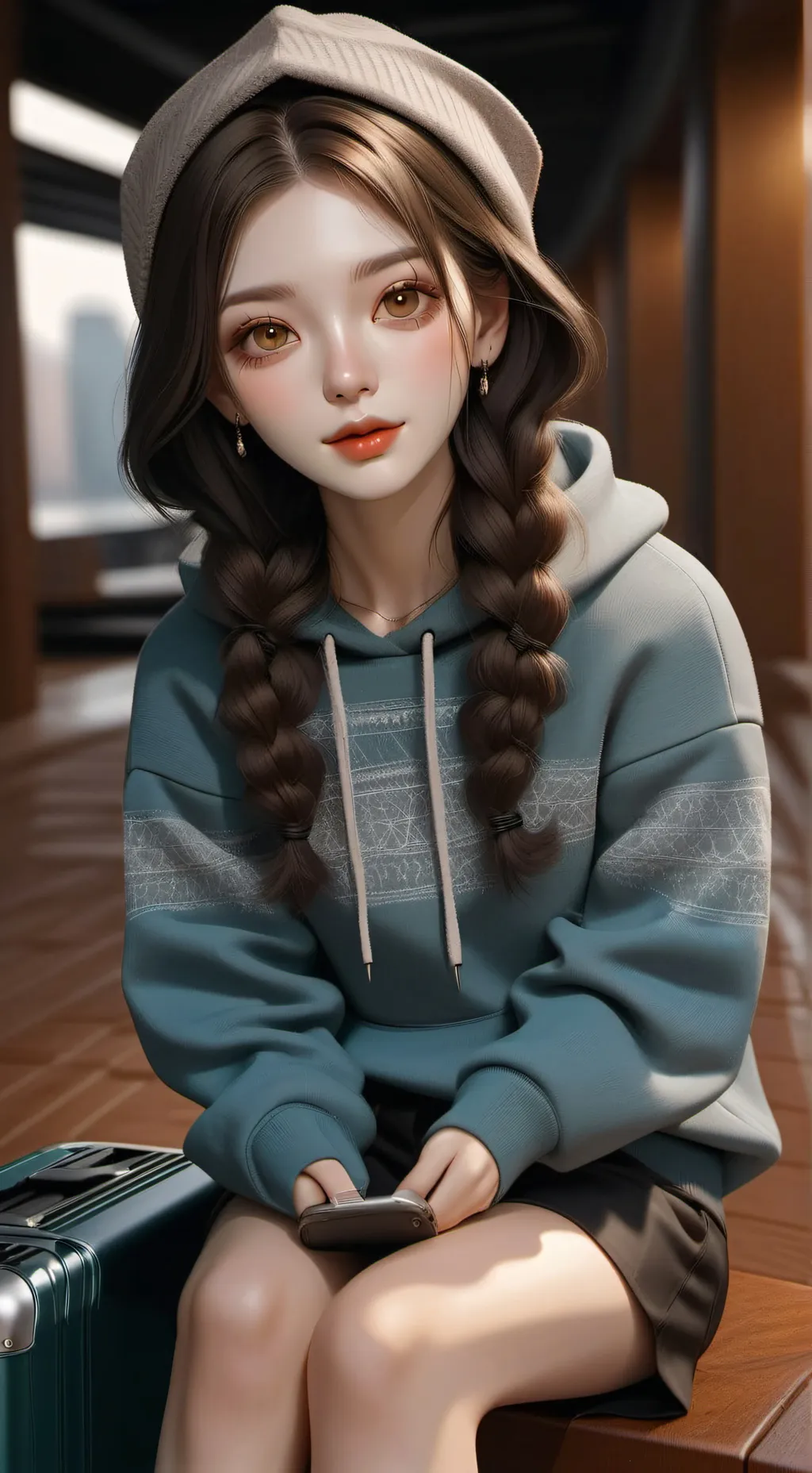 ai character: Brooke background