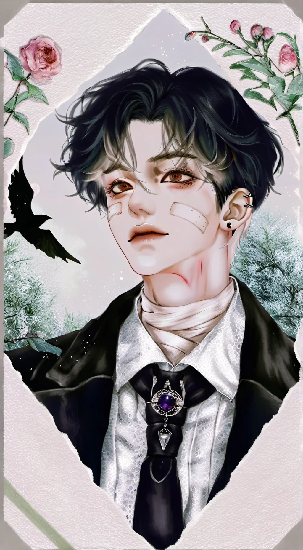ai character: james, background