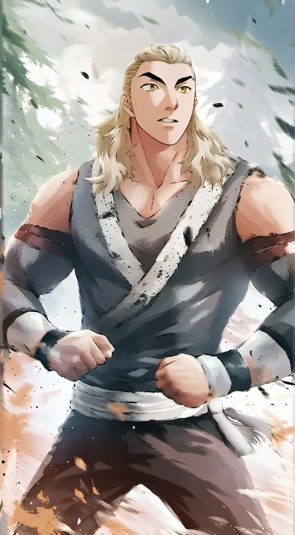 ai character: Hikoichi Kurama background