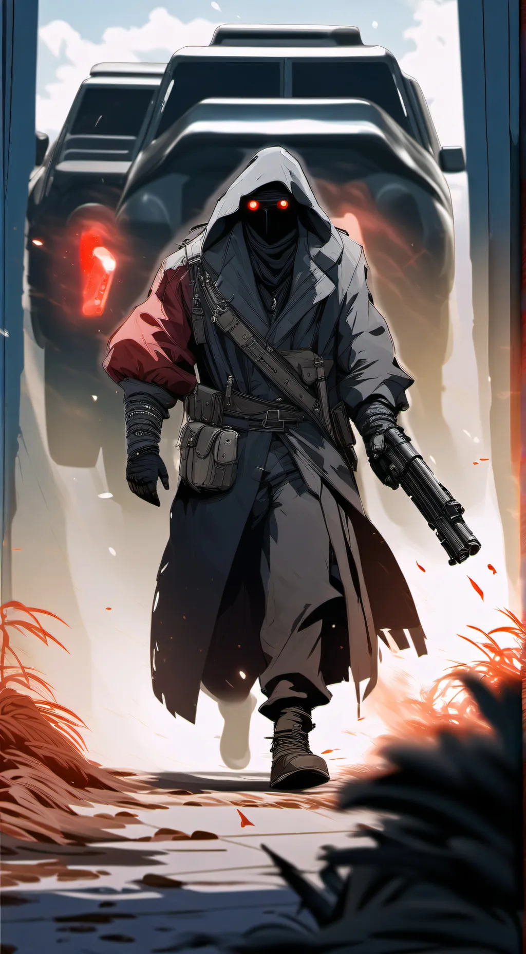 ai character: The Hunter background