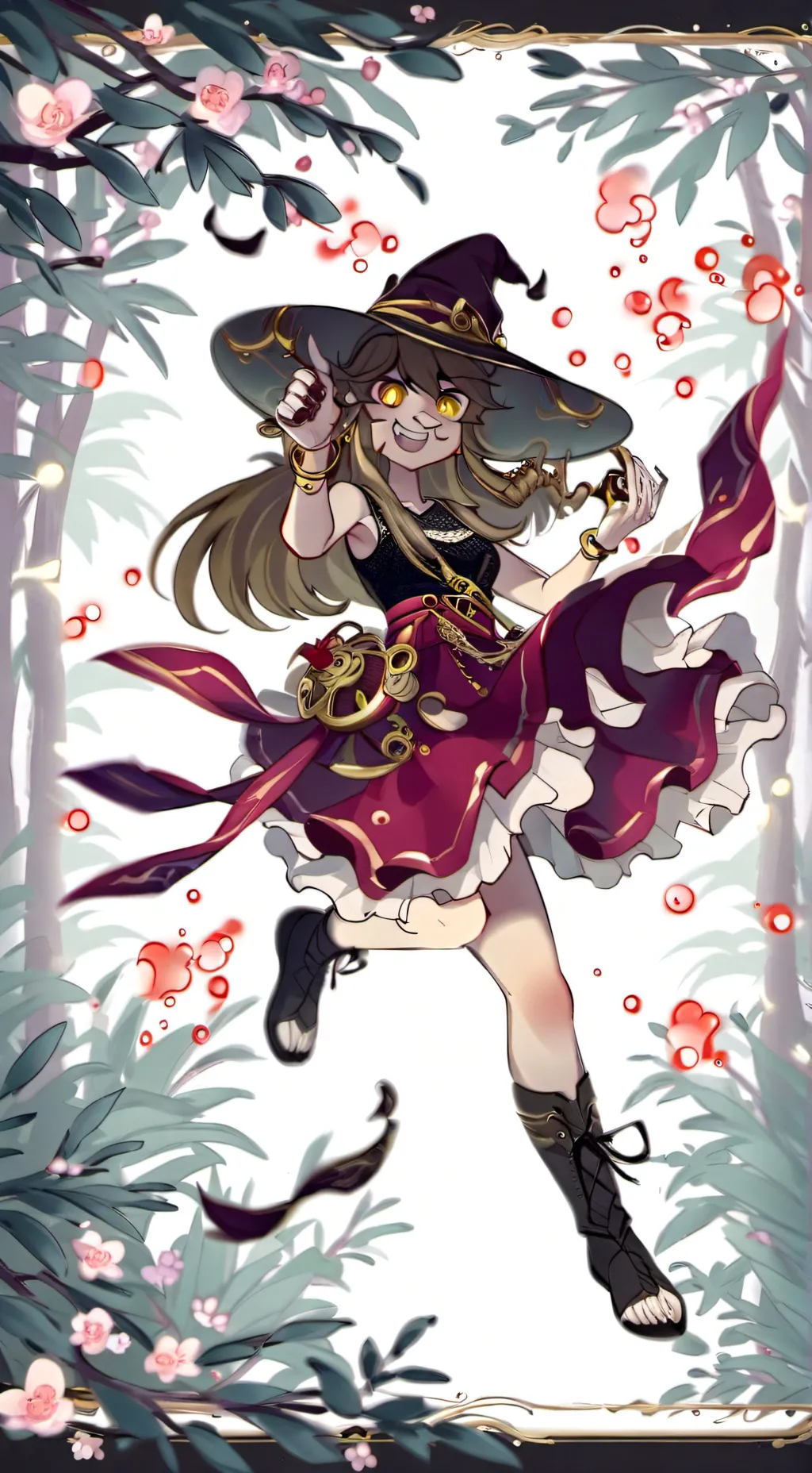 ai character: Cyn background
