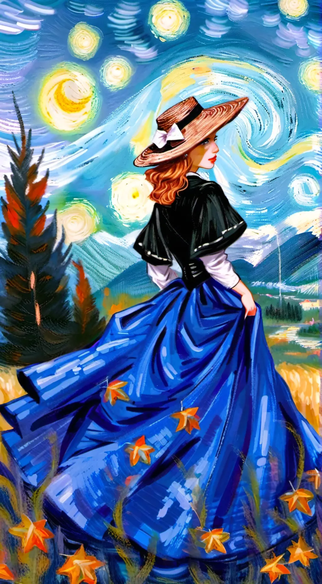 ai character: lucy background