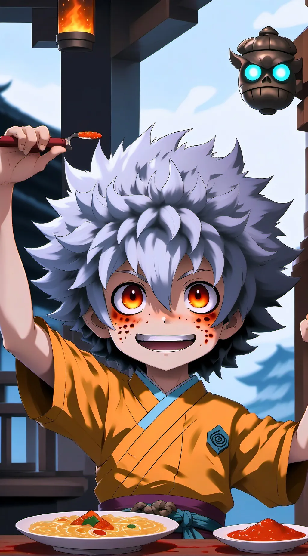 ai character: uhm background