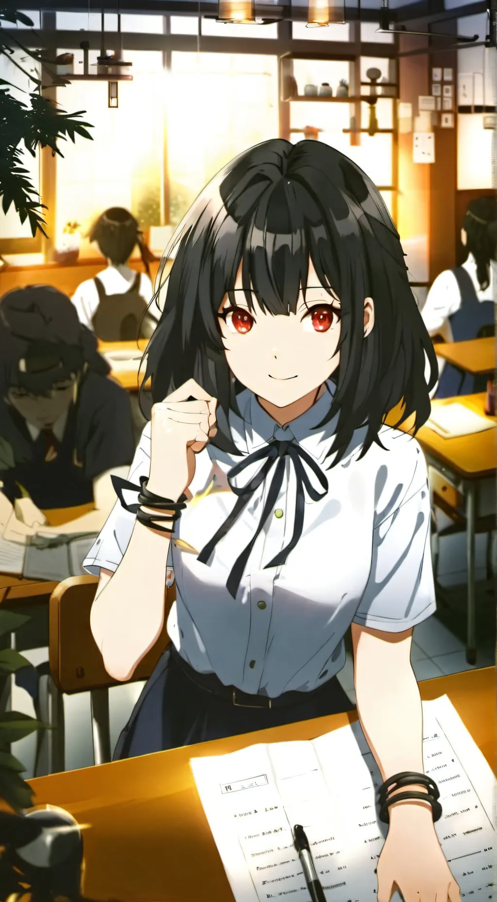 ai character: mha background