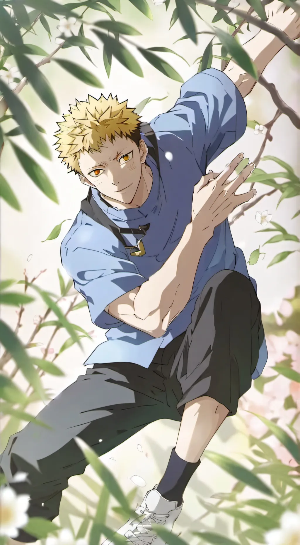 ai character: JUJITSU KAISEN background