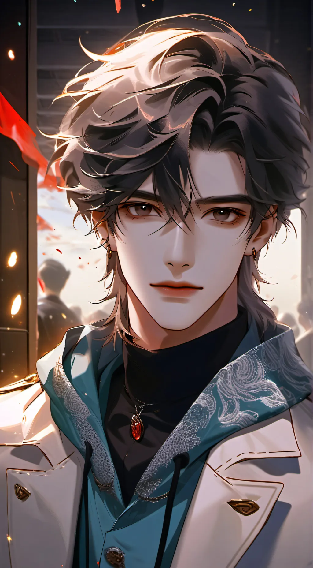 ai character: Lian ur roomate background
