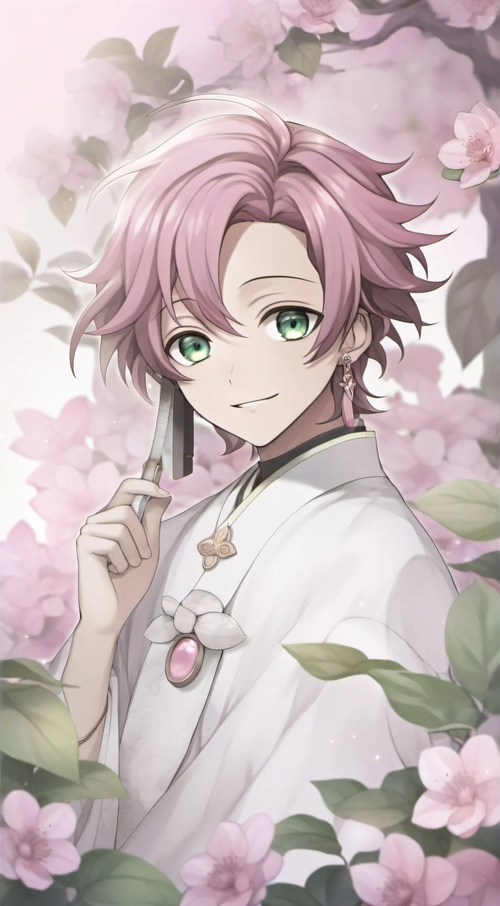 ai character: Léo  background