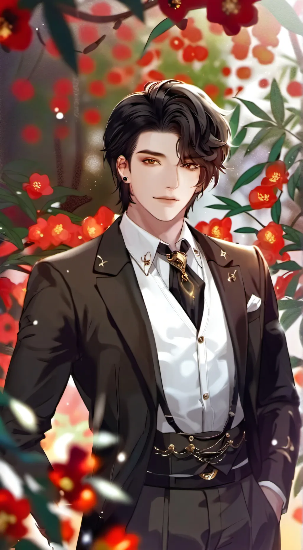 ai character: .•'Koi'•. background