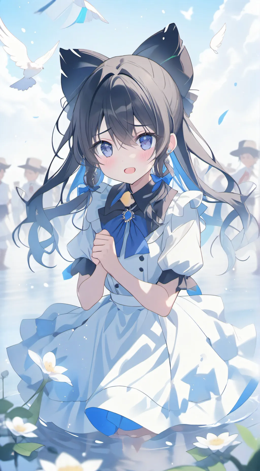 ai character: G3J But One quits background