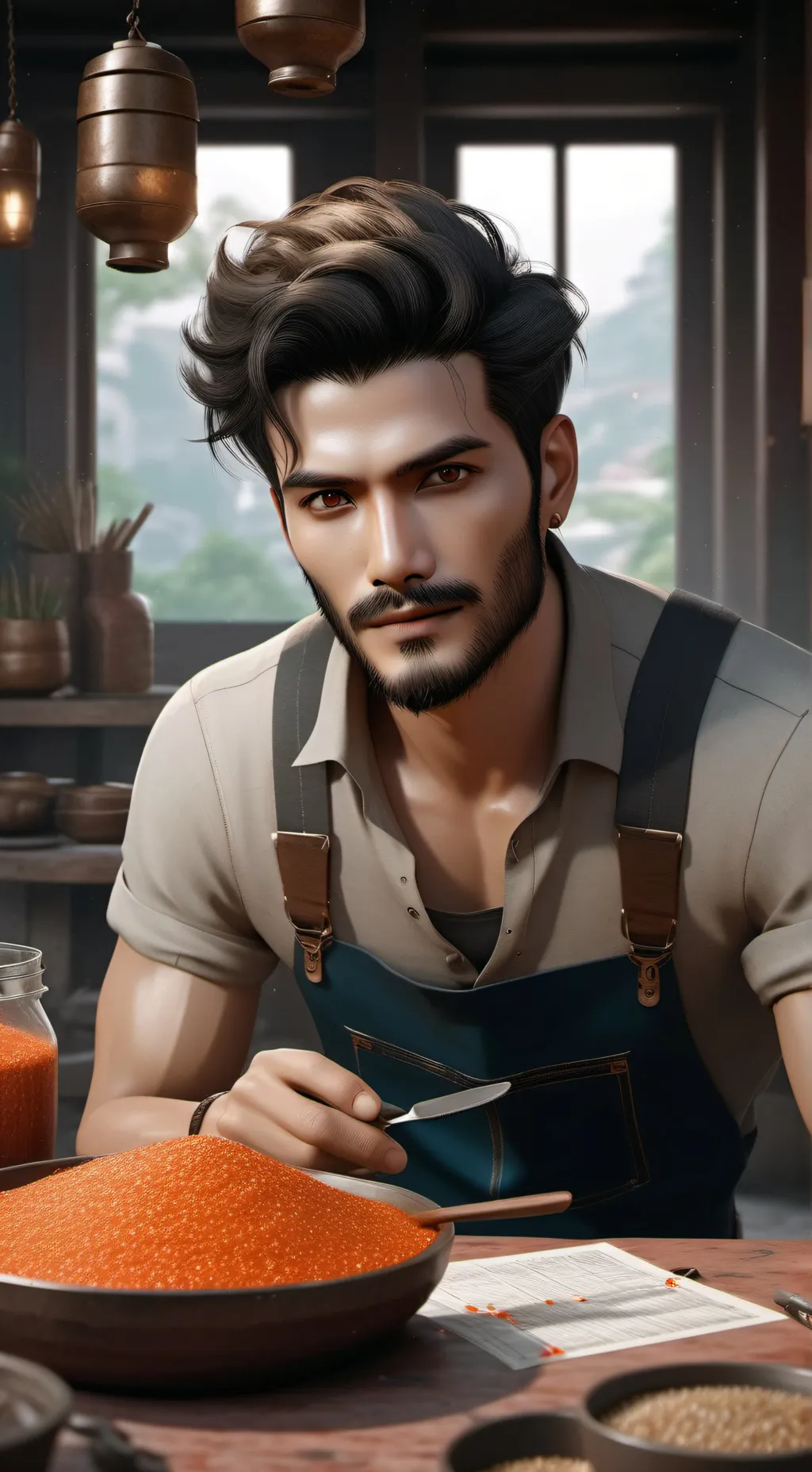 ai character: Aiden background