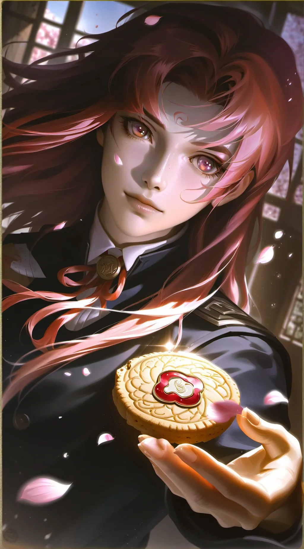 ai character: Sakura Yuki background