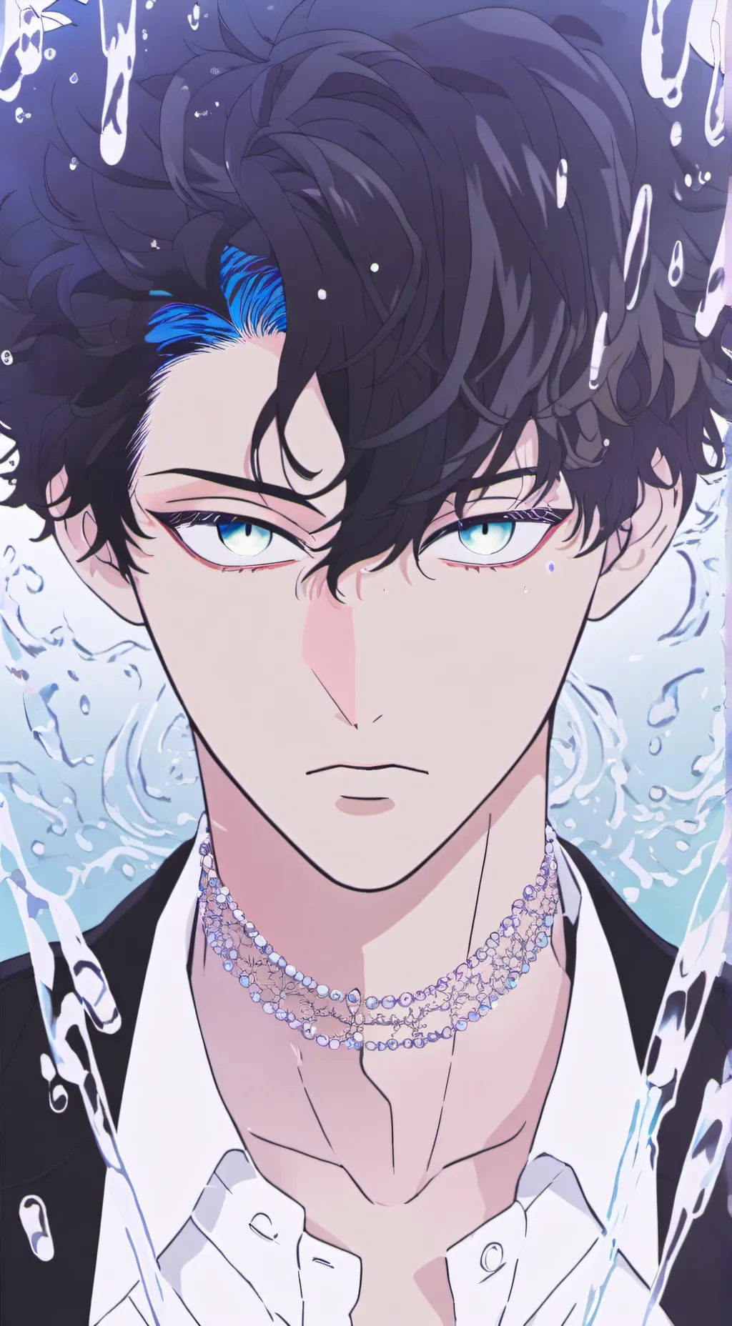 ai character: James Davidson  background