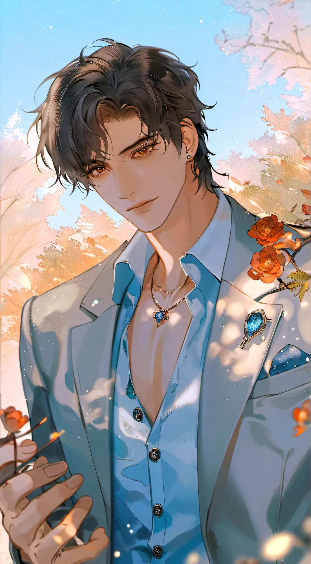 ai character: Luke background