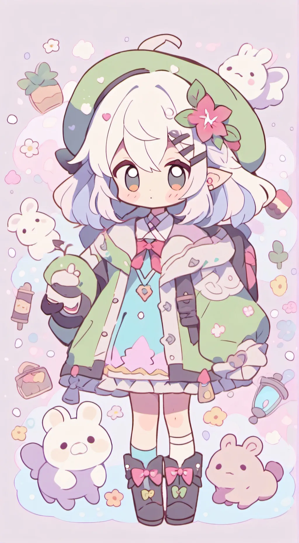 ai character: Illit background