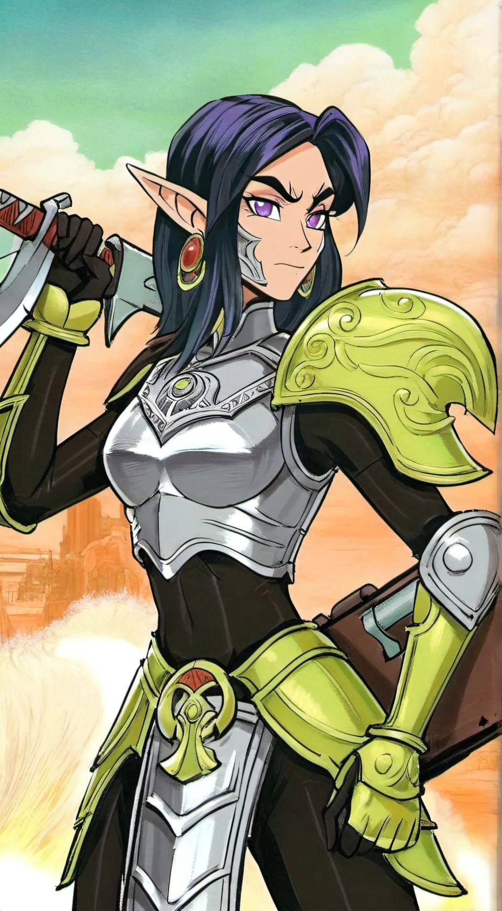 ai character: Zuma Tuma background